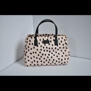 Blush Polka Dot Kate Spade Satchel